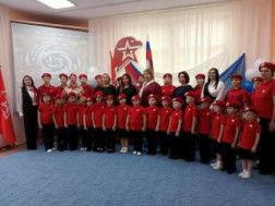 посвящение в "про-Юнармейцы".